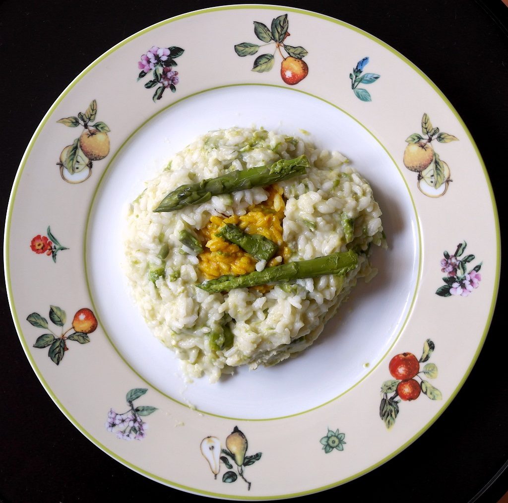 risotto con asparagi